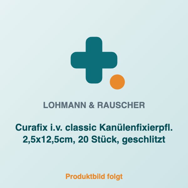 [LR-30102] Curafix i.v. classic Kanülenfixierpfl. 2,5x12,5cm, 20 Stück, geschlitzt