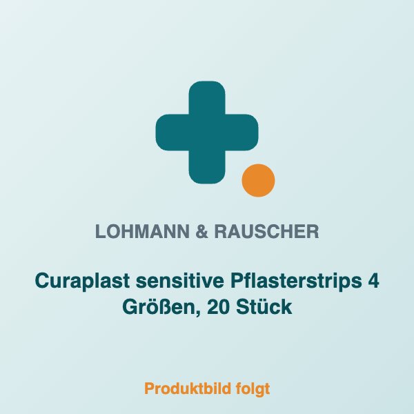 [LR-17083] Curaplast sensitive Pflasterstrips 4 Größen, 20 Stück