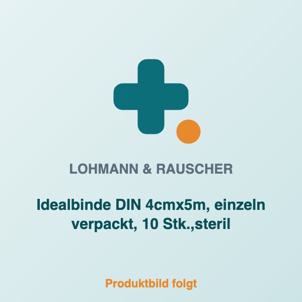 [LR-20559] Idealbinde DIN 4cmx5m, einzeln verpackt, 10 Stk.,steril