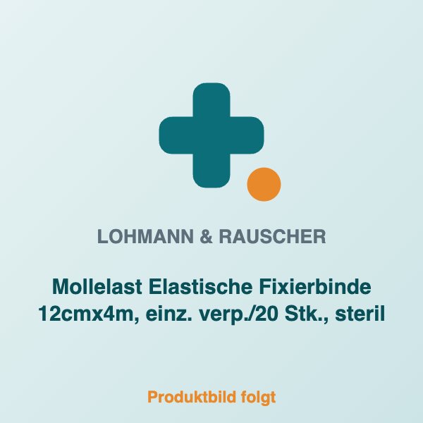 [LR-20293] Mollelast Elastische Fixierbinde 12cmx4m, einz. verp./20 Stk., steril