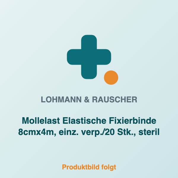 [LR-20291] Mollelast Elastische Fixierbinde 8cmx4m, einz. verp./20 Stk., steril