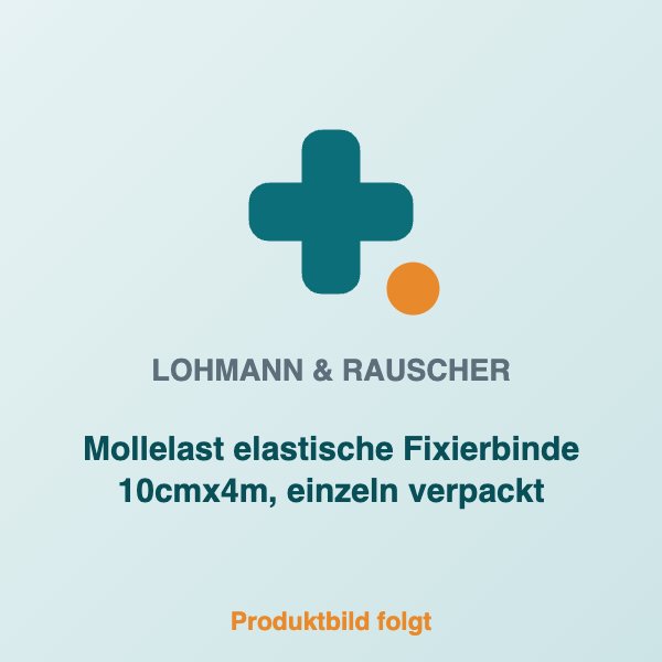 [LR-34517] Mollelast elastische Fixierbinde 10cmx4m, einzeln verpackt
