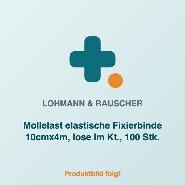 [LR-19429] Mollelast elastische Fixierbinde 10cmx4m, lose im Kt., 100 Stk.