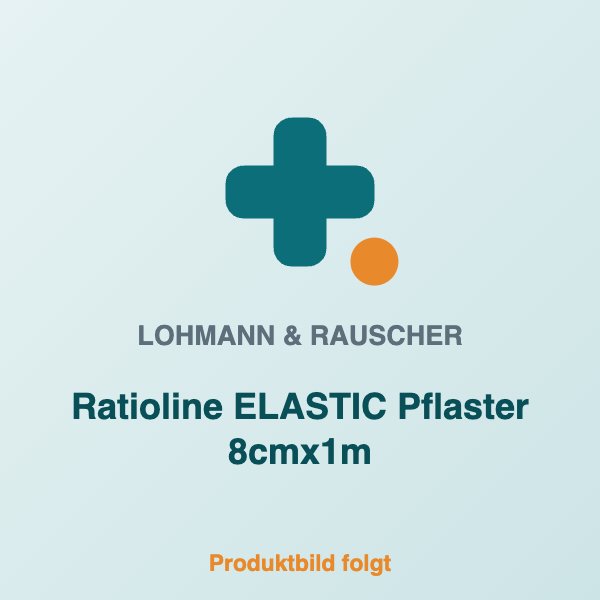 [LR-400152] Ratioline ELASTIC Pflaster 8cmx1m