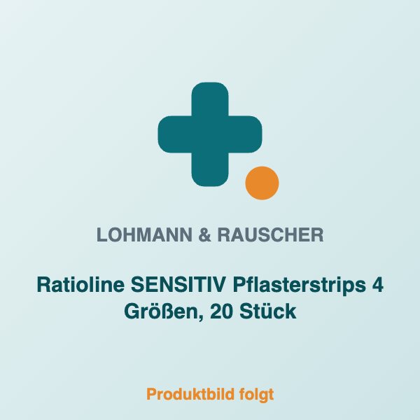 [LR-400449] Ratioline SENSITIV Pflasterstrips 4 Größen, 20 Stück