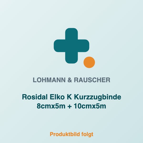 [LR-34424] Rosidal Elko K Kurzzugbinde 8cmx5m + 10cmx5m