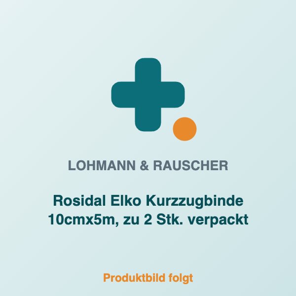 [LR-31768] Rosidal Elko Kurzzugbinde 10cmx5m, zu 2 Stk. verpackt
