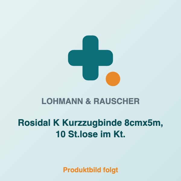 [LR-22250] Rosidal K Kurzzugbinde 8cmx5m, 10 St.lose im Kt.