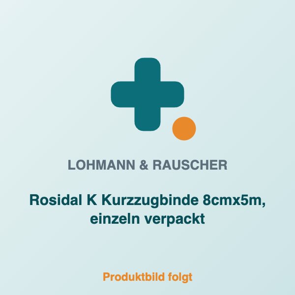 [LR-22201] Rosidal K Kurzzugbinde 8cmx5m, einzeln verpackt