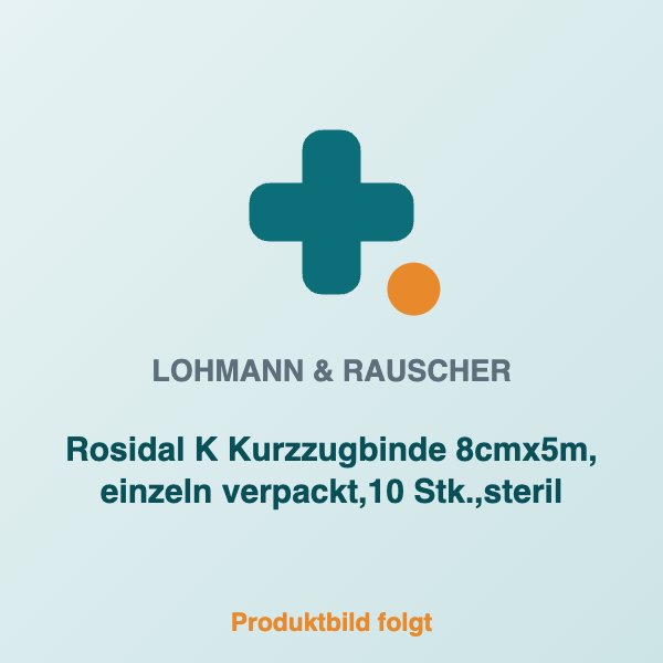 [LR-20651] Rosidal K Kurzzugbinde 8cmx5m, einzeln verpackt,10 Stk.,steril