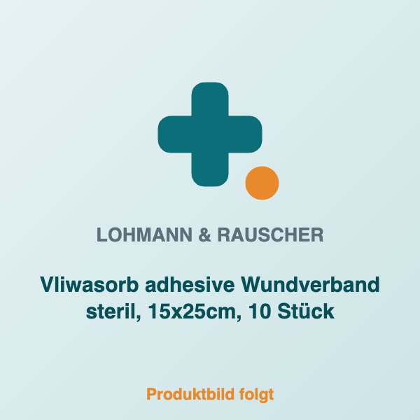 [LR-30993] Vliwasorb adhesive Wundverband steril, 15x25cm, 10 Stück