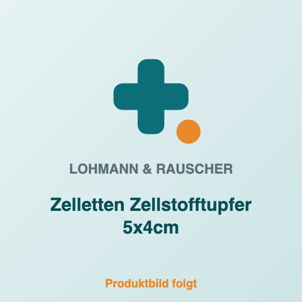 Zelletten Zellstofftupfer 5x4cm